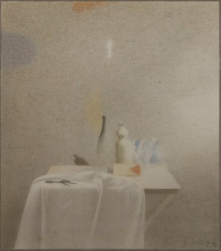 Gianfranco Ferroni — Natura morta con panneggio